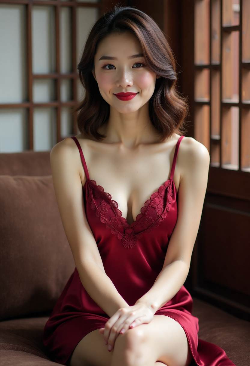 歌手在家中弹唱并与观众交流
